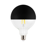 Lampadina LED Maria G125 4,8W 806Lm E27 2700K Dimmerabile - Nero