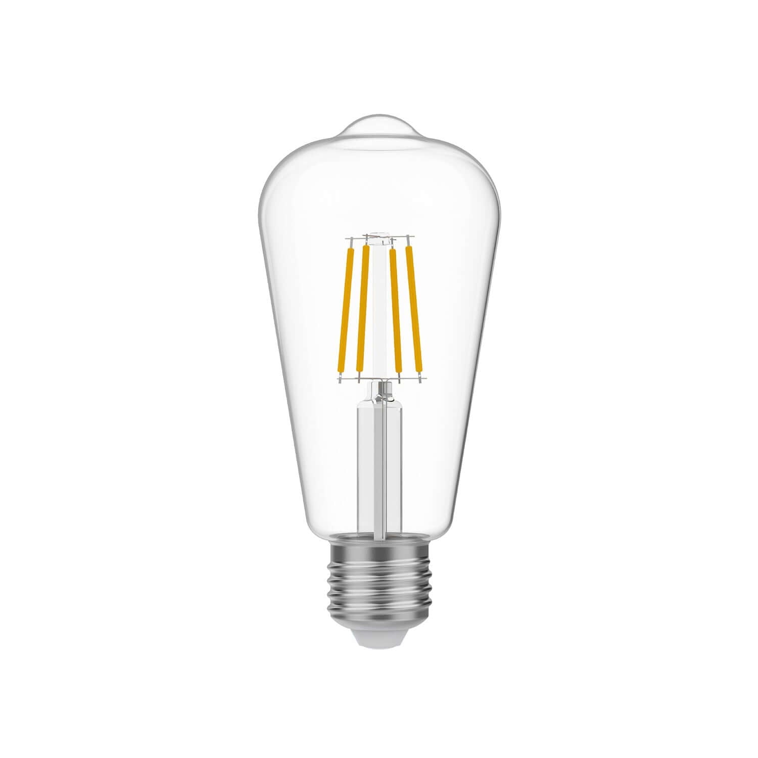Lampadina LED Trasparente Edison ST64 4W 470Lm E27 2700K - E03