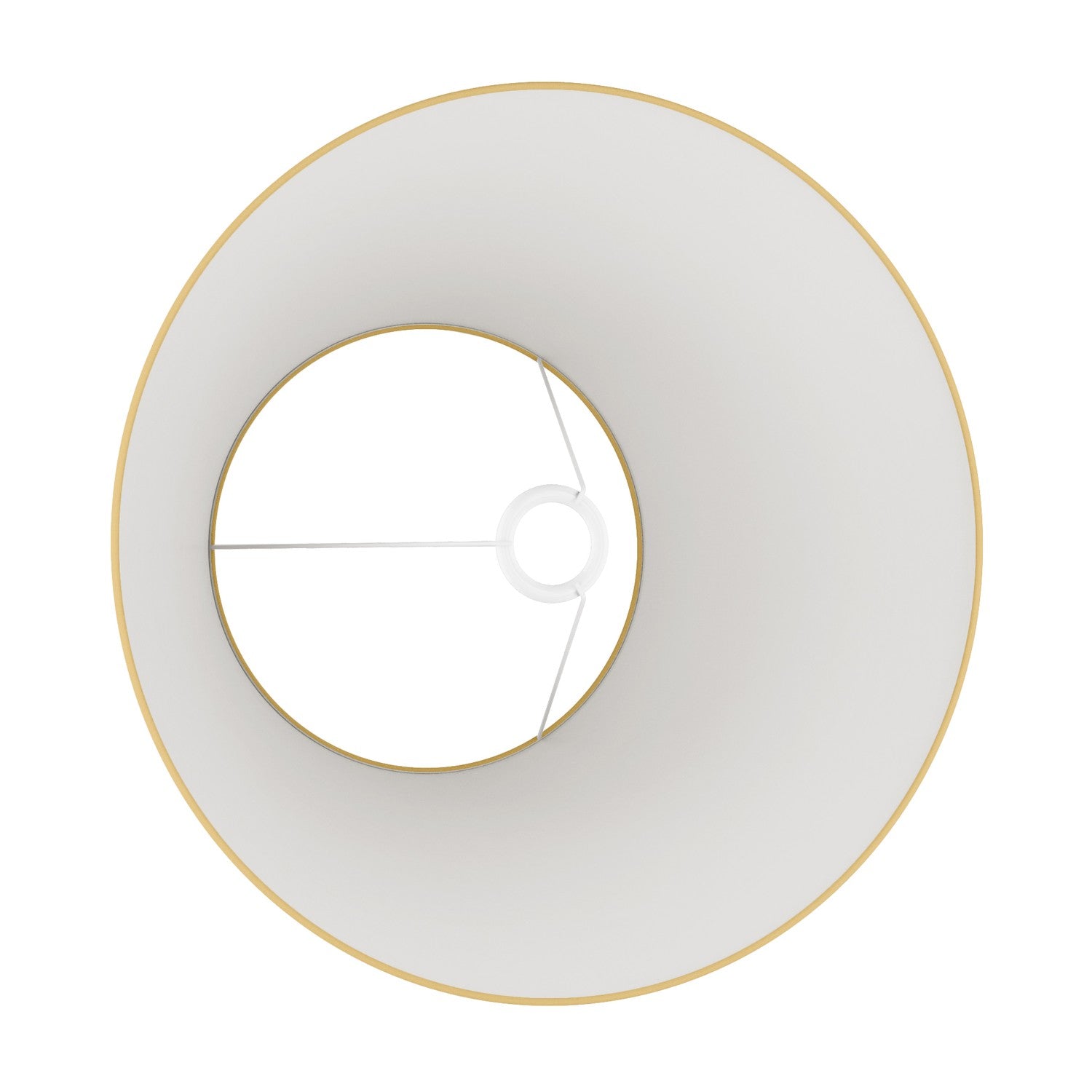 Paralume Impero L per lampada da tavolo o applique con attacco E27 - Made in Italy - Arenal Oro