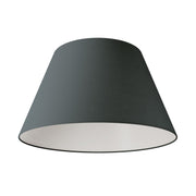Paralume Impero L per sospensione con attacco E27 - Made in Italy - Teletta Grigio Scuro