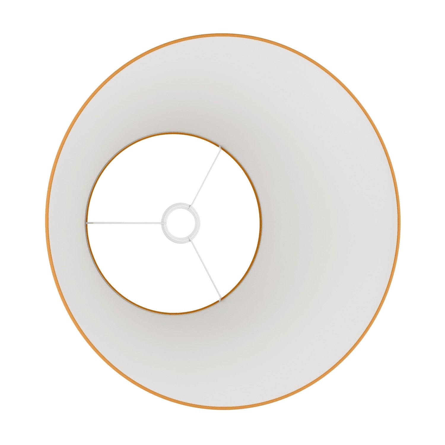 Paralume Impero L per sospensione con attacco E27 - Made in Italy - Teletta Mandarino