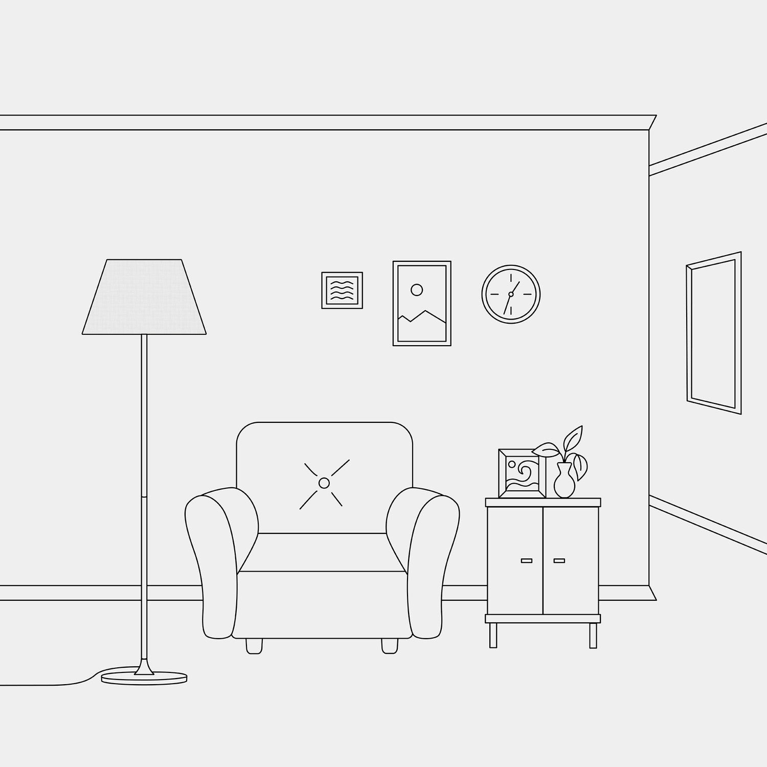 Paralume Impero M in tessuto per lampada da tavolo o applique con attacco E27 - Made in Italy - Lino bianco lucido