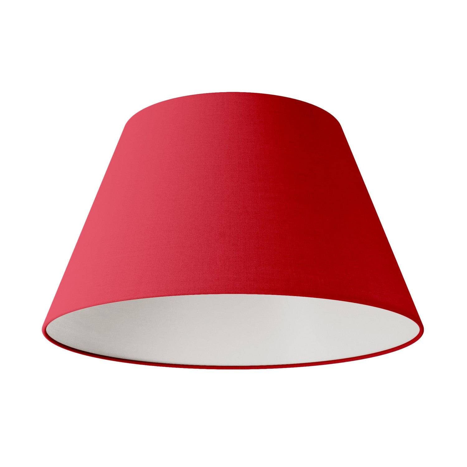 Paralume Impero M per sospensione con attacco E27 - Made in Italy - Teletta Rosso