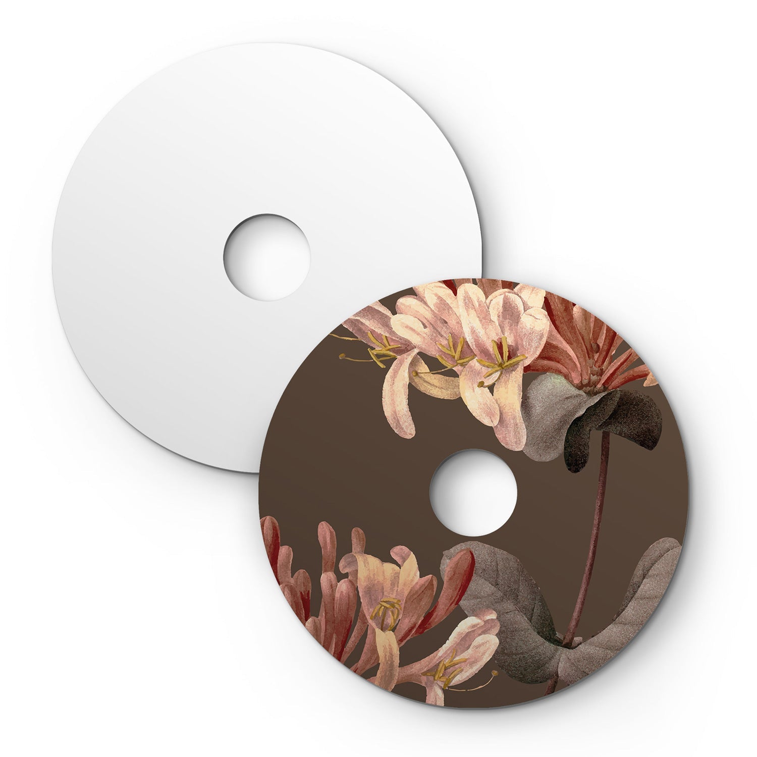 Paralume mini piatto Ellepì a disegni floreali 'Blossom Haven' Botanico Lonicera, diametro 24 cm - Made in Italy