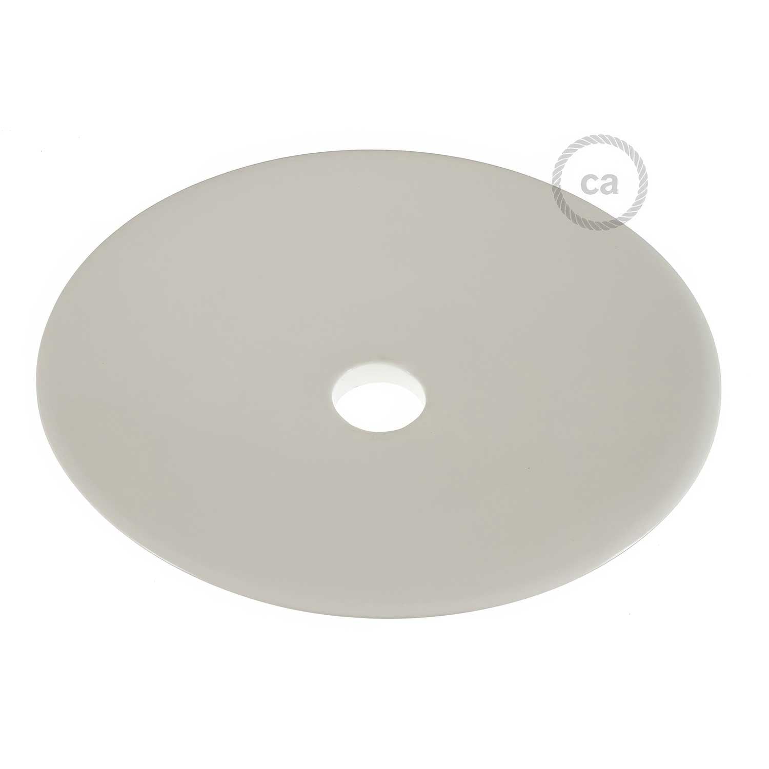 Paralume Piatto in ceramica per sospensione - Made in Italy - Effetto corten