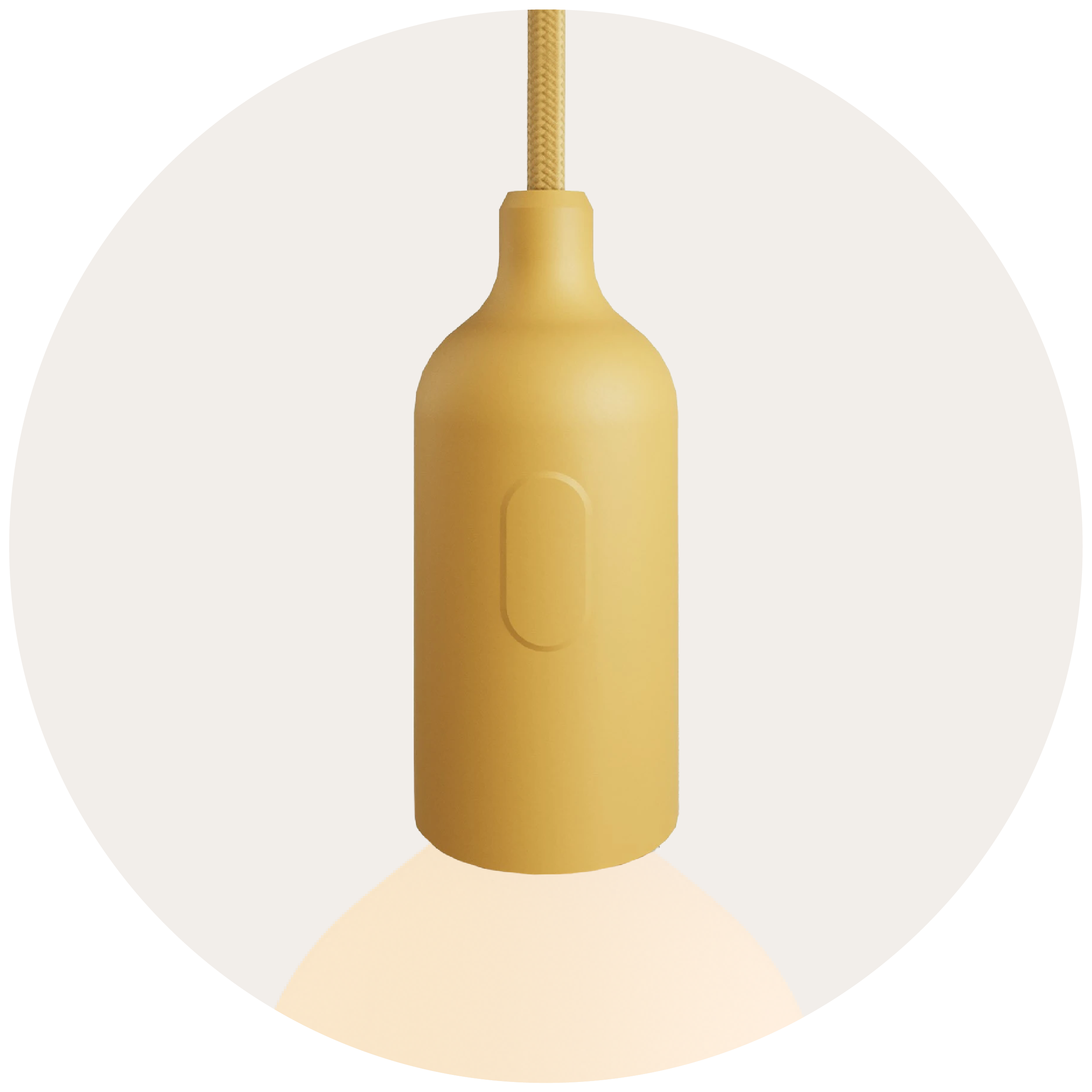 Lamphållare med strömbrytare