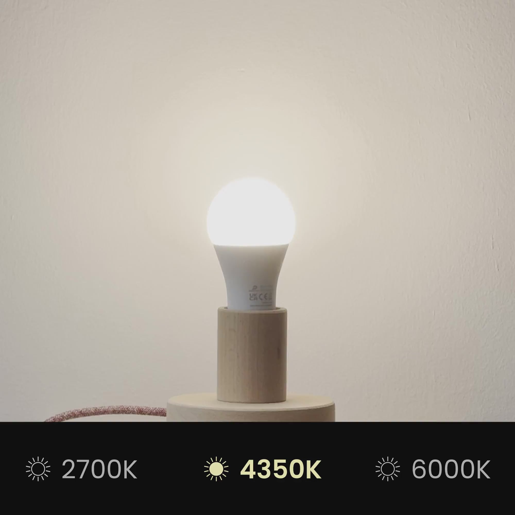 Ladda upp video: Impero lampskärm med E27-fattning för bordslampa eller vägglampa - Tillverkad i Italien - Ljus jute