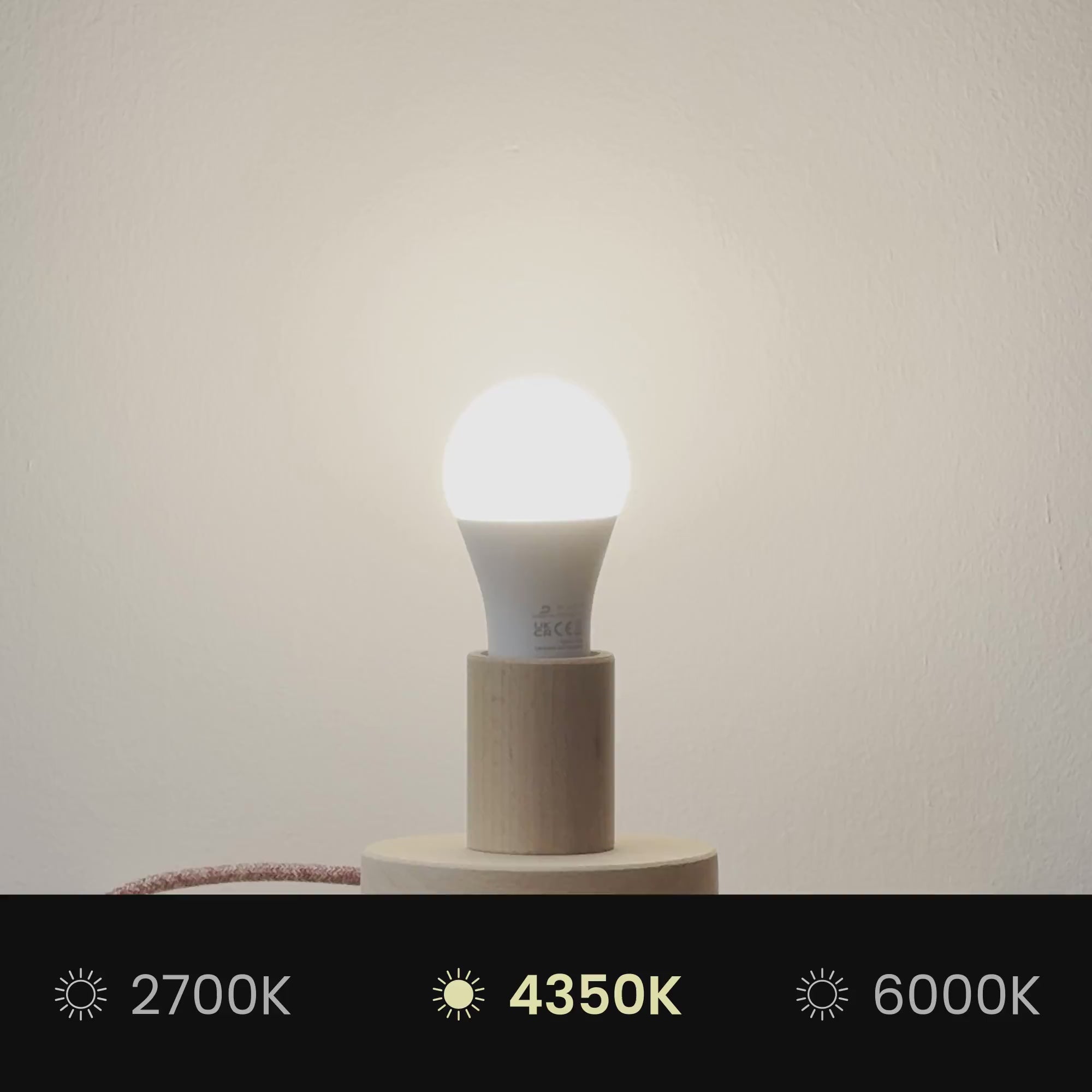 Ladda upp video: Lampskärm Athena med E27-fattning för bordslampa eller golvlampa - Tillverkad i Italien - Ljusgrå ull