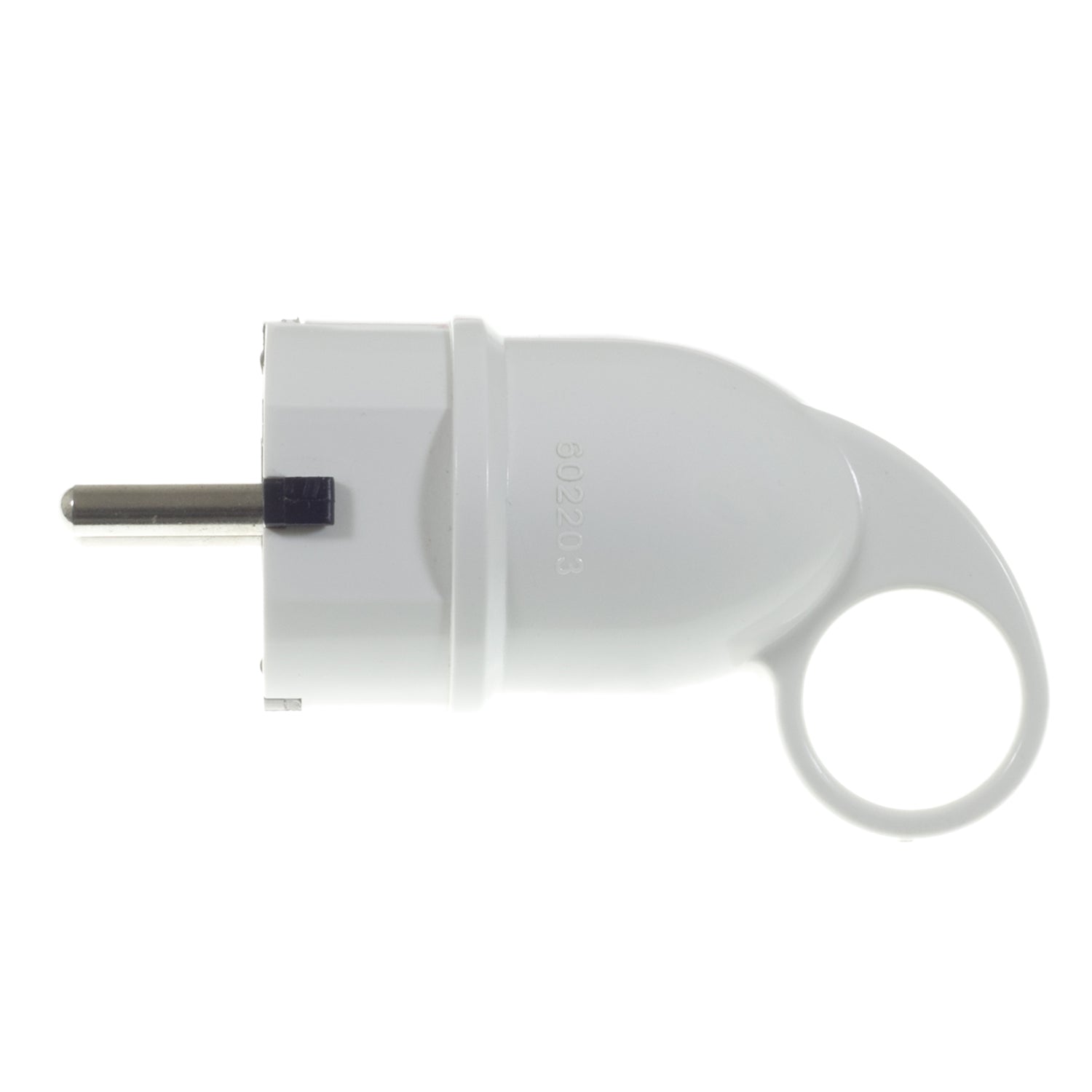 Spina Schuko Confort con anello 16A 250V - Bianco