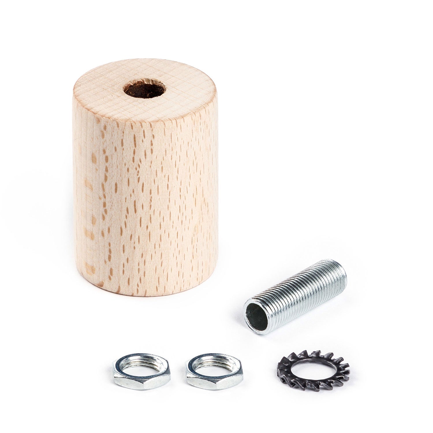 Terminale in legno per cordone 2XL - Neutro