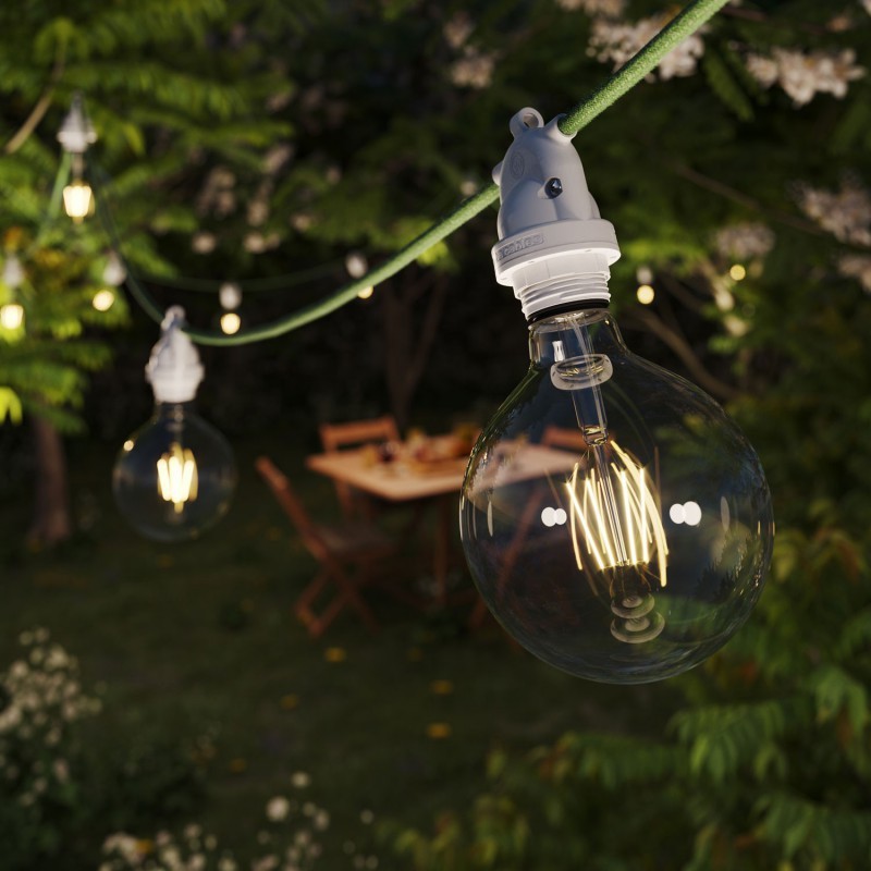 Lamphållare för utomhusbruk